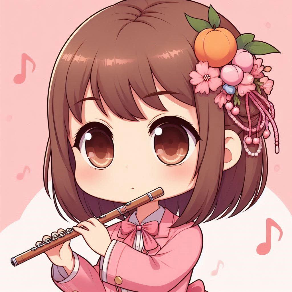 #001 フルートを吹く